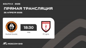 AFL26. South 2. Day 4. Rushall Double - FC Ignis