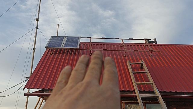 Восстановил солнечную электростанцию на 80%)