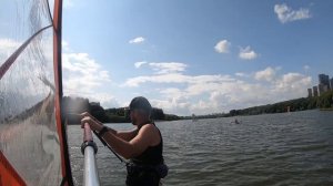 Виндсап прогулка Москва Борисовские пруды