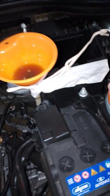 Процесс замены масла в МКПП на Лада Веста NG