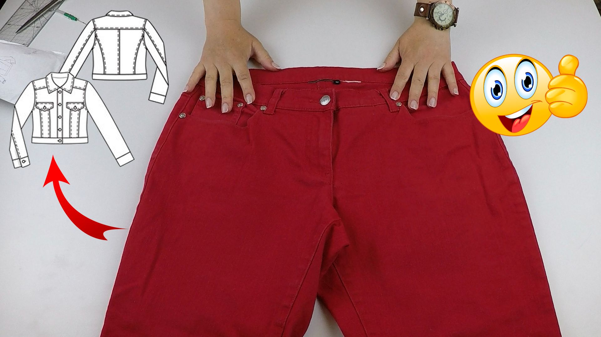 Оказалось, это удивительно просто. Сшила красивый жакет из джинсов.