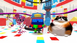 Обзор + как получить 3D модели Poppy Playtime для Chicken Gun