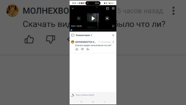 СОС! НА МЕНЯ НАПАЛА МОЛНИЕНОСНАЯ!