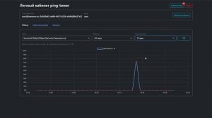 Демонстрация Ping Tower функциональность