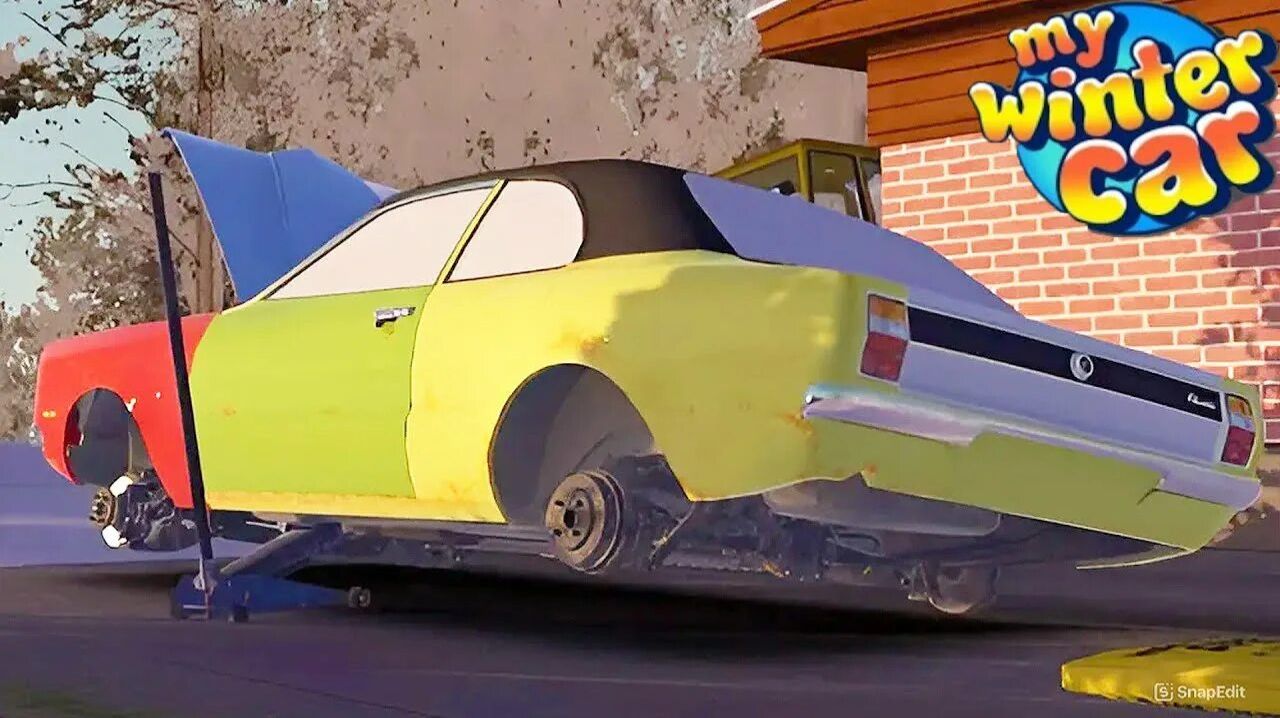Стрим #7 My Winter Car|Зарабатываем и собираем corris rivett|