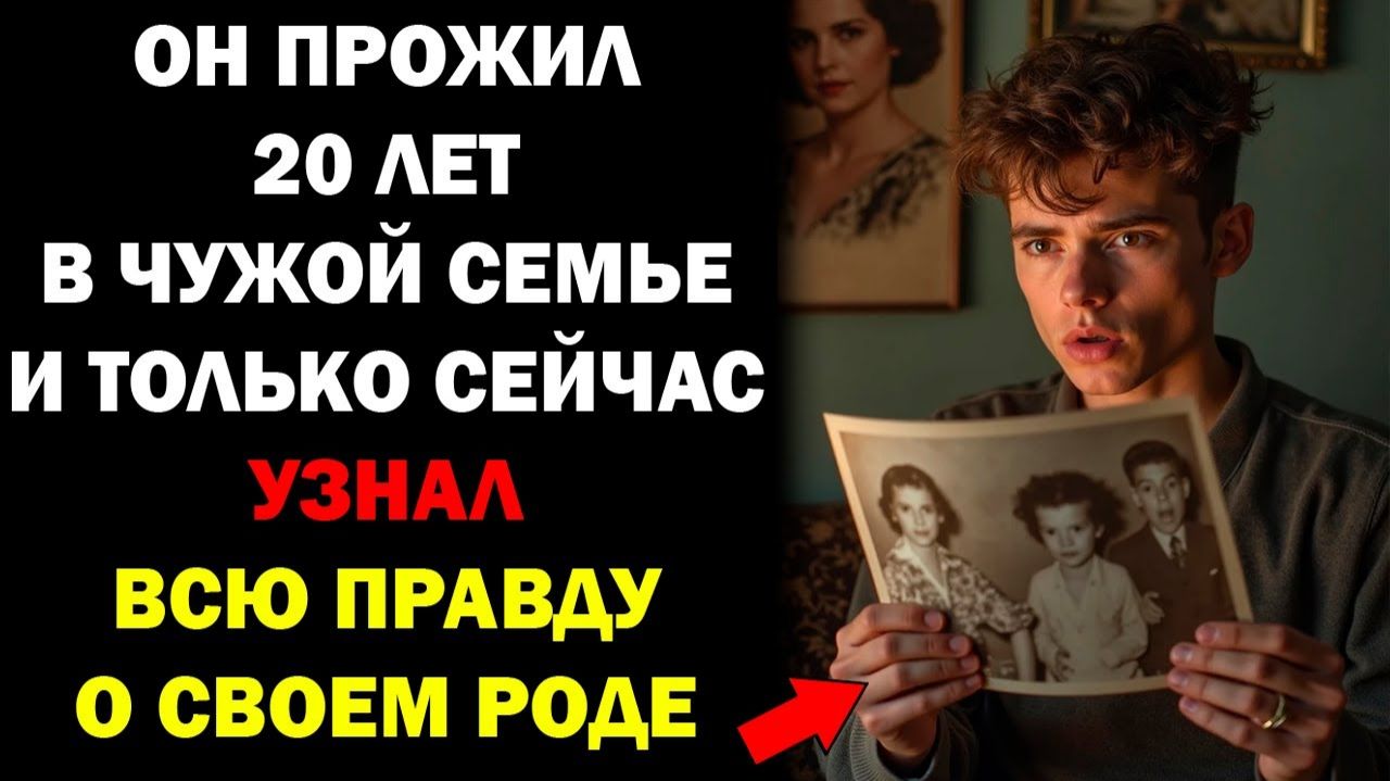 Он прожил 20 ЛЕТ в ЧУЖОЙ семье и только сейчас УЗНАЛ правду!