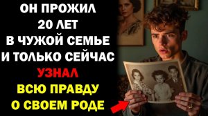 Он прожил 20 ЛЕТ в ЧУЖОЙ семье и только сейчас УЗНАЛ правду!