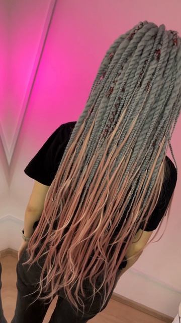 Пышные Сенегальские Косы с локонами