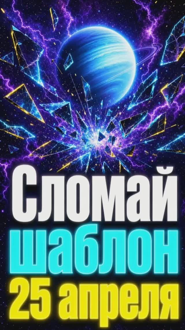 Сломай шаблон 25 апреля