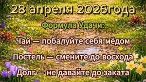 Народные приметы на 28 апреля 2026 года
