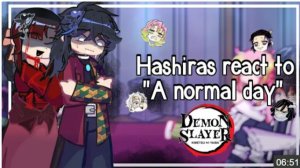 Hashiras React To Giyuu Tomioka "A Normal Day", Giyuu Angst, • Ranim-San •