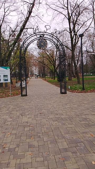 Парк имени Ю.А. Гагарина в станице Брюховецкой