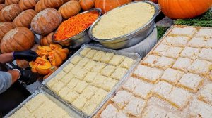 тыквенный корейский рисовый пирог