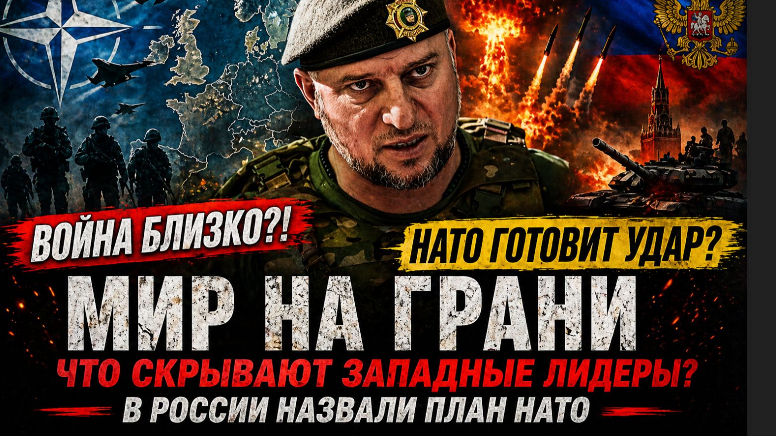⚡ МИР НА ГРАНИ ВОЙНЫ В России заявили о подготовке НАТО к удару АПТИ АЛАУДИНОВ