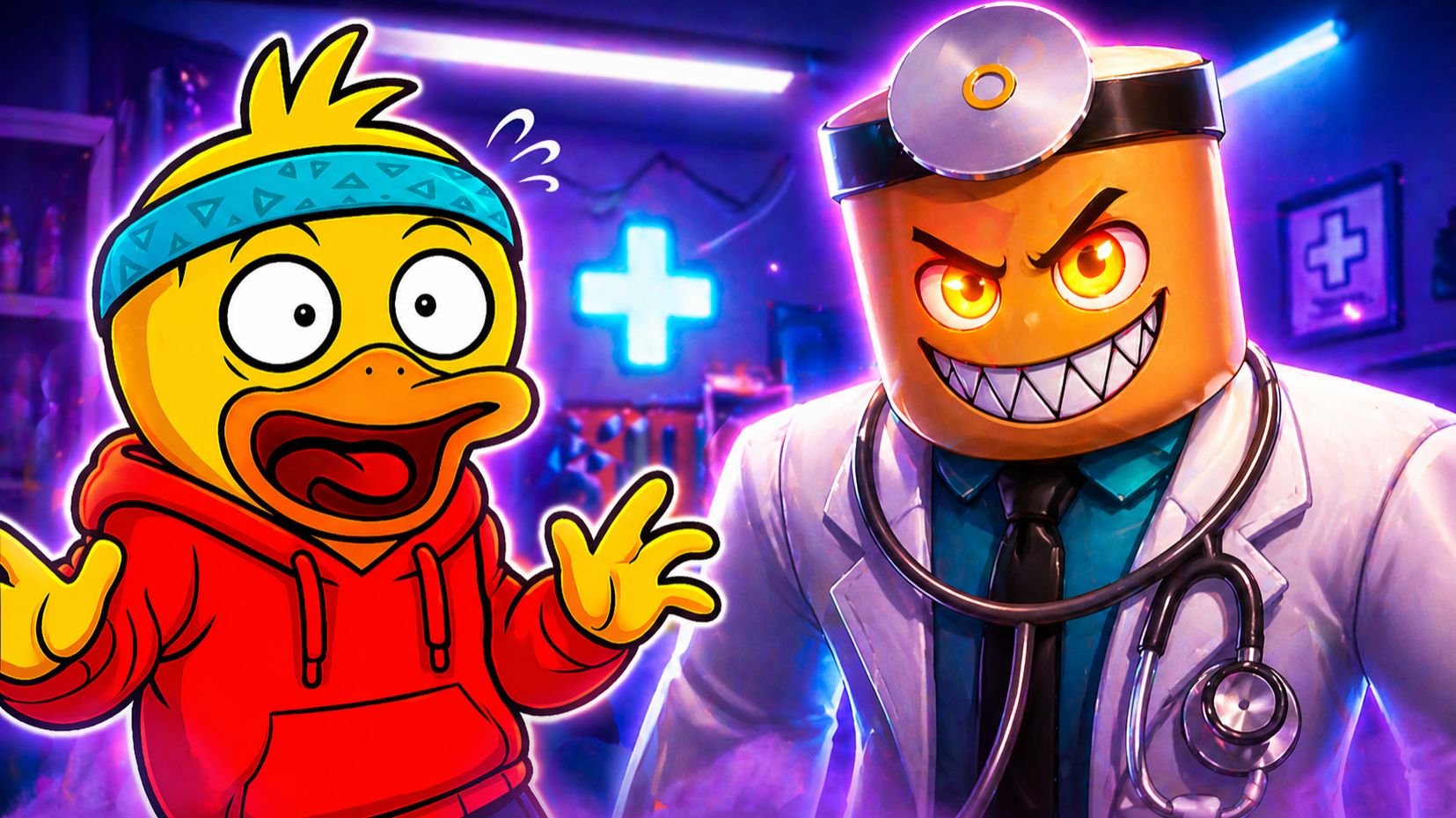 ДОКТОР СОШЕЛ С УМА И Я РЕШИЛ СБЕЖАТЬ в Roblox ОББИ!