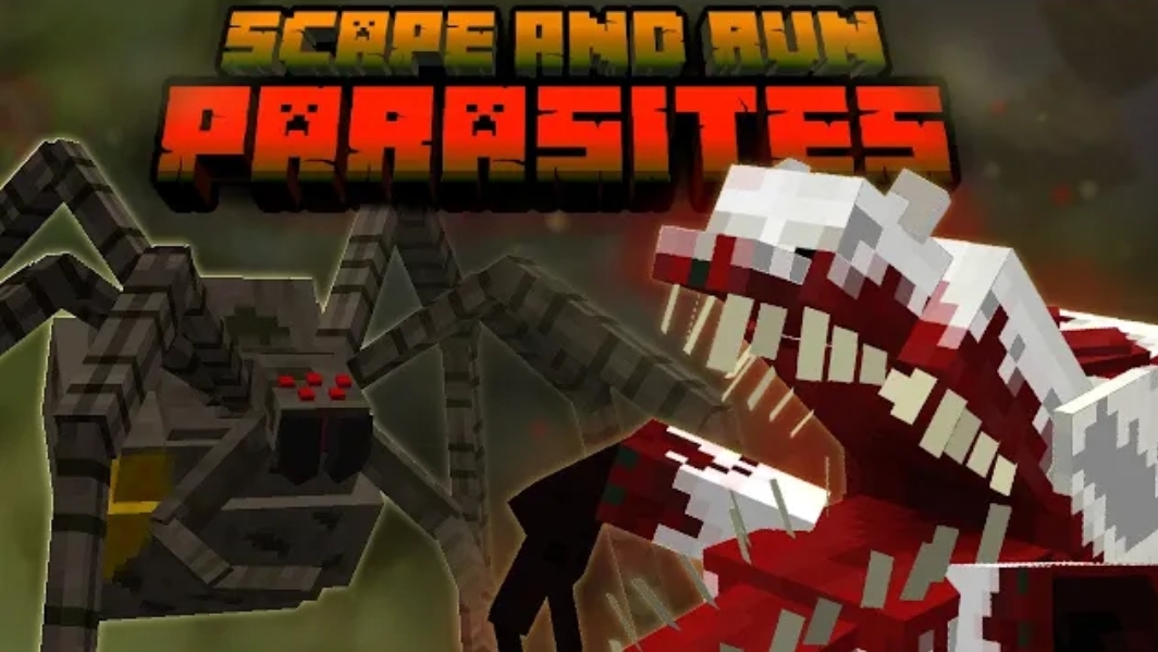 ГЛОБАЛЬНОЕ ОБНОВЛЕНИЕ ПАРАЗИТОВ В МАЙНКРАФТЕ - SCAPE AND RUN PARASITES ОБЗОР НА САМЫЙ ЖУТКИЙ МОД