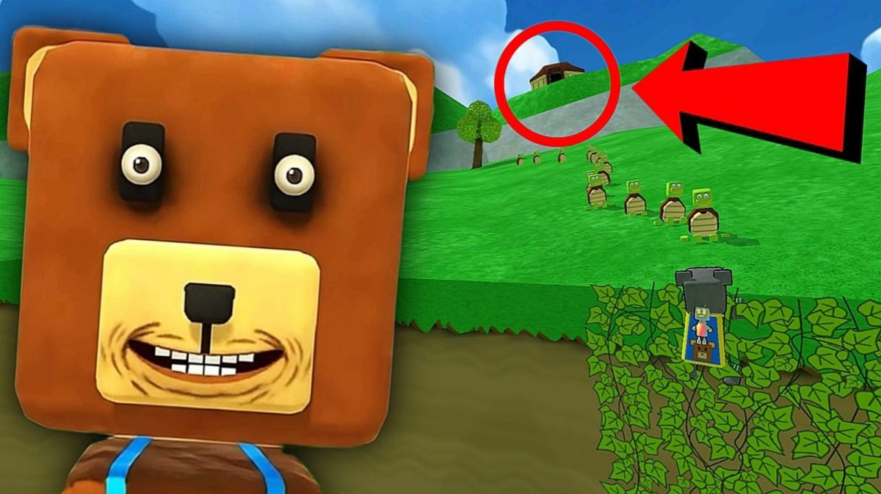 5 ПРИЗРАКОВ замечены в Super Bear Adventure