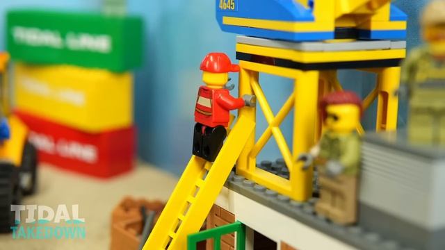 07. Lego Mine Disaster Causes Surprise Sinkholes - Tsunami Dam Breach Experiment - Wave Machine VS M смотреть онлайн