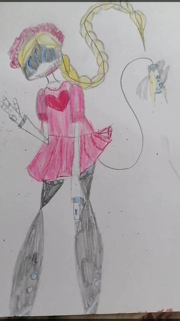 Нарисовала своего персонажа #VeryandLin #рек