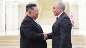 Вячеслав Володин встретился с Ким Чен Ыном