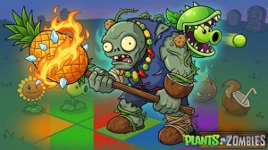 Plants VS Zombies-2 Fusion РАСТЕНИЯ ПРОТИВ ЗОМБИ Grafted mod Hybrid pvz ПВЗ МОД Битва прохождение