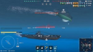 Подводная лодка Тихий охотник Мир кораблей эпические морские сражения онлайн случайный бой