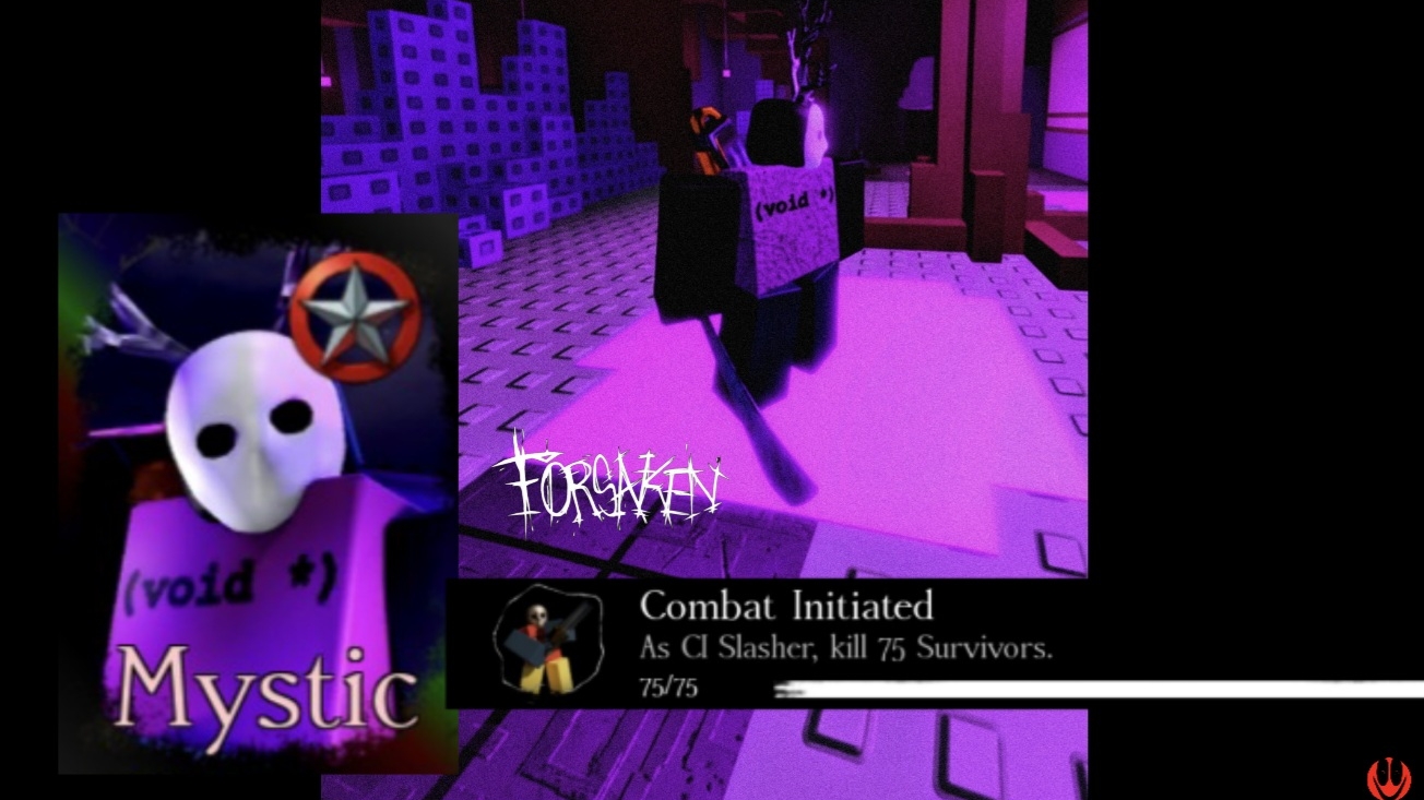 ОБЗОР СКИНА Mystic Slasher В FORSAKEN ROBLOX