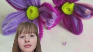 делаю цветы из цветной провалки