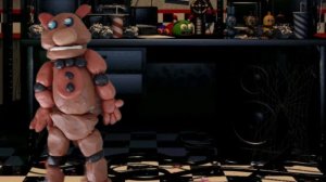 слепил Фредди из фнафа