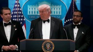 "Больной человек" - Трамп о стрелявшем на мероприятии с журналистами в Вашингтоне.