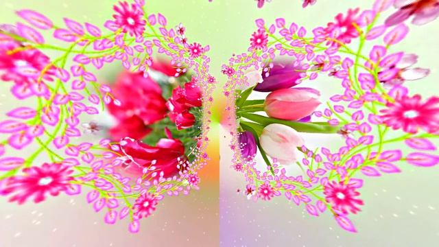 Весна! Очаровательные тюльпаны 2! Киностудия Мудрого Кота Тимофея!