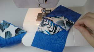 Идея красивого объёмного блока для пэчворка