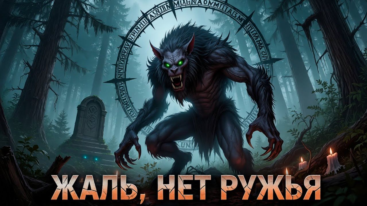 ЖАЛЬ НЕТ РУЖЬЯ  ИСТОРИЯ НА НОЧЬ ИЗ КОЛЛЕКЦИИ МИСТИКИ И УЖАСОВ