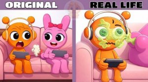 ПИНКИ БЕЗ ОСТАНОВКИ ПУКАЕТ 💨😂 ОРИГИНАЛ ПРОТИВ ПЛЮШЕВЫХ ИГРУШЕК ЛУЧШИЕ ТИКТОКИ IN CREDIBOX СПРУНКИ