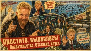 "Простите, вырвалось!" №393 | Про инсайдера Трампа и бабло, про слухи об отставке правительства