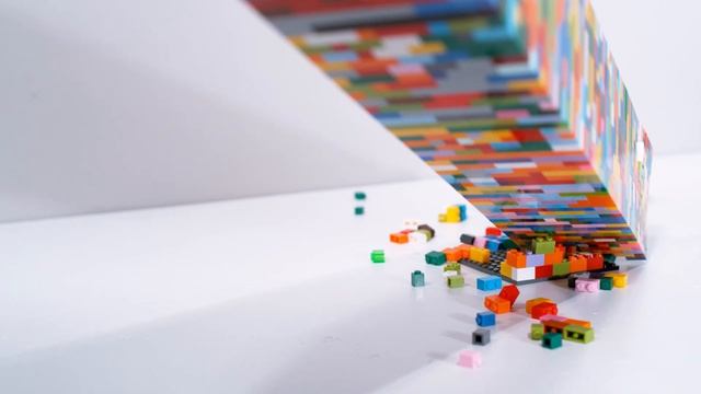 46. Destroying a Lego Tower — Crash Test in Action! смотреть онлайн