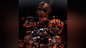 Все изменения состава аниматроников с фнаф 1 по фнаф 9