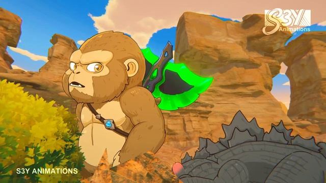 Baby Godzilla x Kong, Mothra vs. Destoroyah – Animation 26