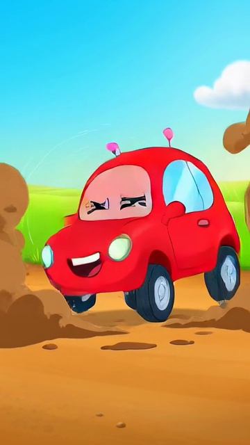 Детский смешной мультик про машинку