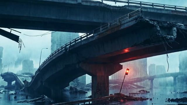 Dark Ambient Music for Sleep Study  Focus  Last Crossing  Dystopian Atmosphere