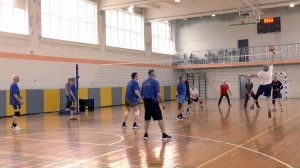 Волейбол ветераны 65+. Игра «Основа» vs «Автокрановец»