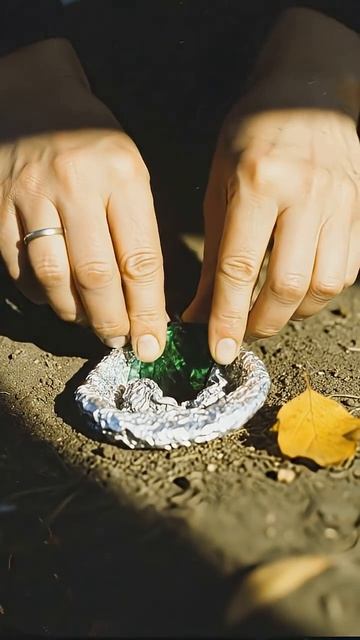 Как мы делали секретики во дворе в СССР. Реальная история. #воспоминания