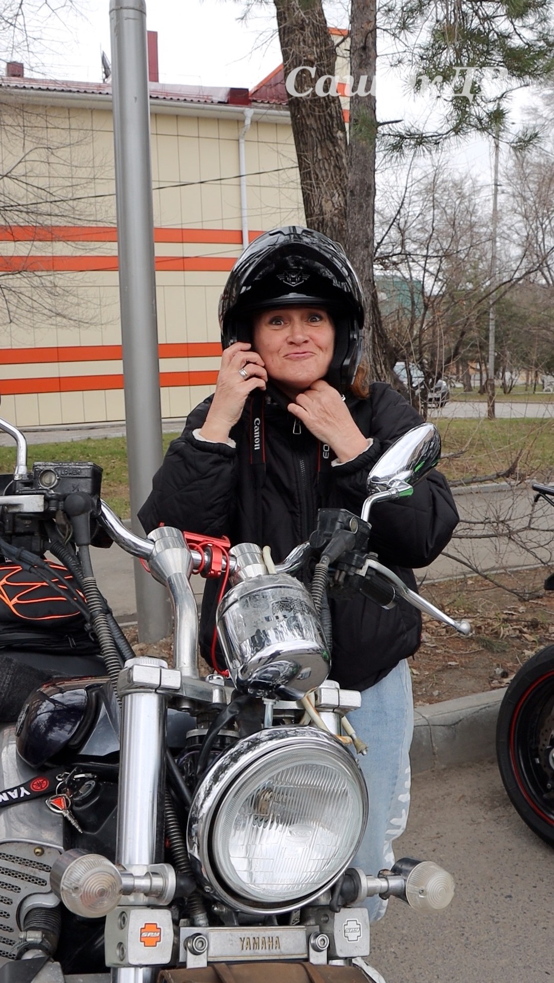 Потеплело. Байкеры 