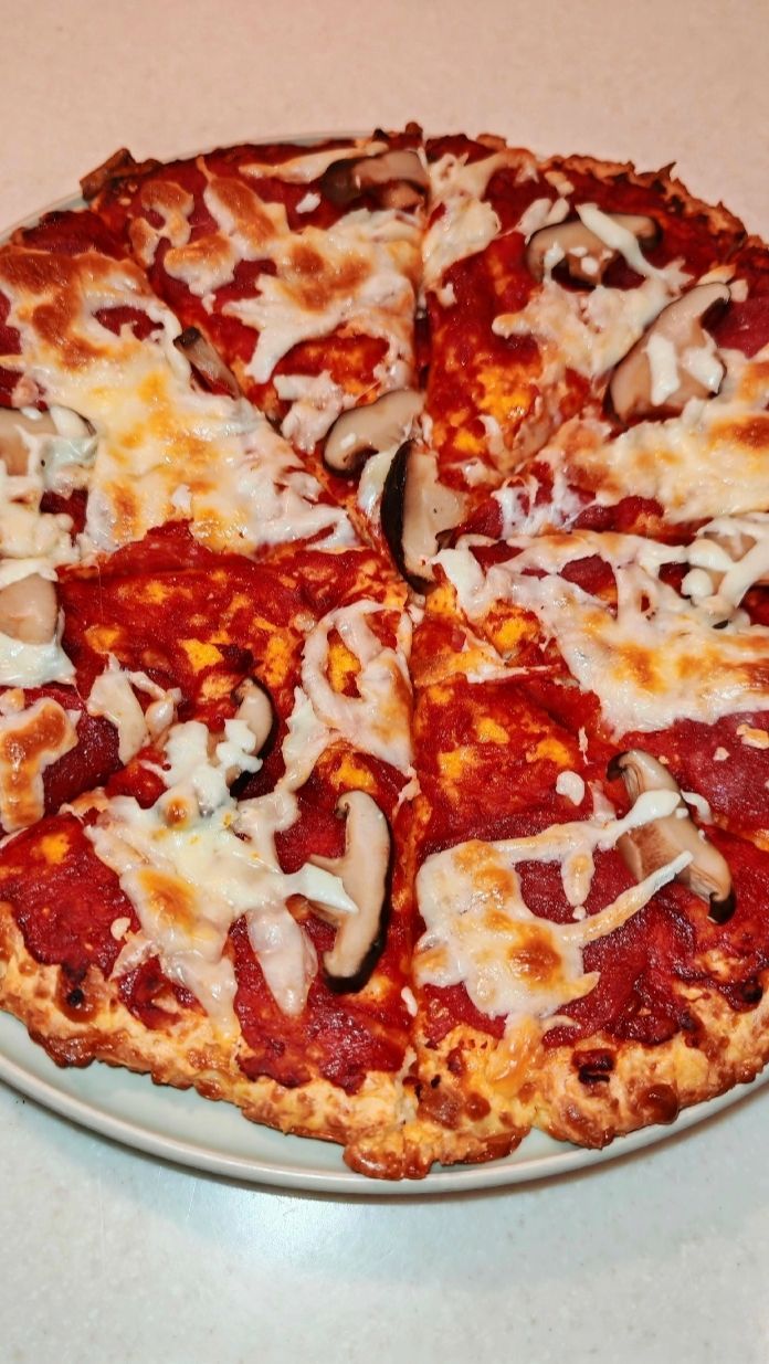 🍕 Пицца на сырном тесте