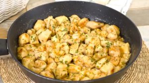 Куриное филе на сковороде | в чесночном соусе | Простой и быстрый рецепт