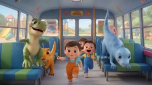 Колеса автобуса - Школьное приключение ! Мультфильм для детей