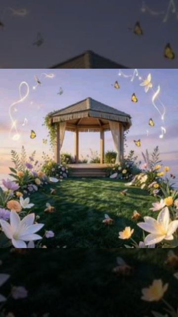 Сад из ковра