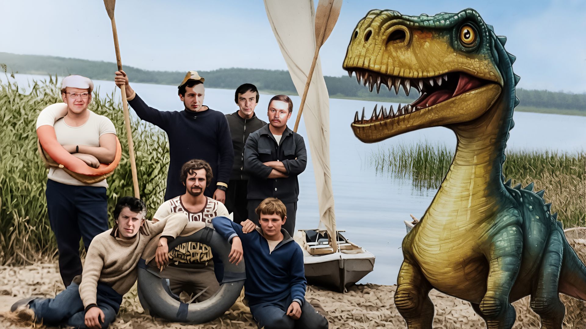 А есть ли оно? Чудище в Селигере. Экспедиция студентов МИИГА 1979 год на Селигер