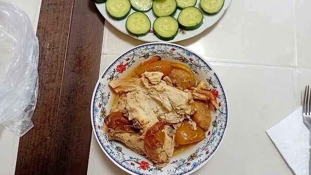 Сегодня у нас с мужем разный обед .