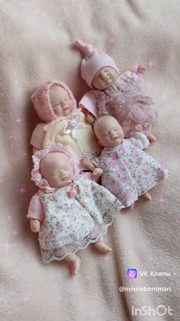 ВАУ! Самые маленькие куклы младенцы в мире/ мини реборн